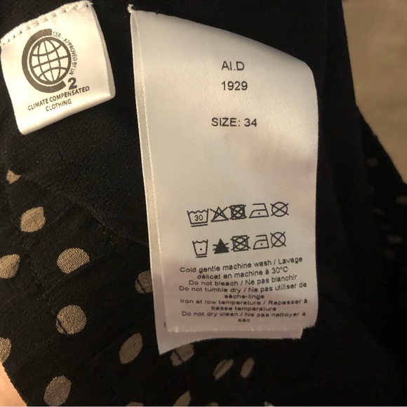 Ganni Polka Dot Print Midi Skirt - Picture 5 of 7